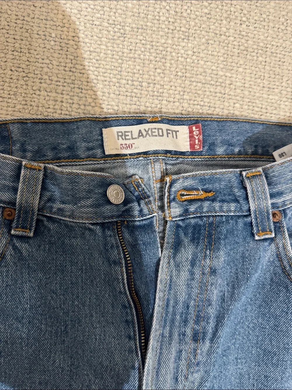 Levi's Light Blue Relaxed Fit Jeans
